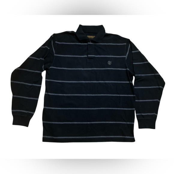 Vintage Timberland long sleeve size large L striped - Picture 1 of 2